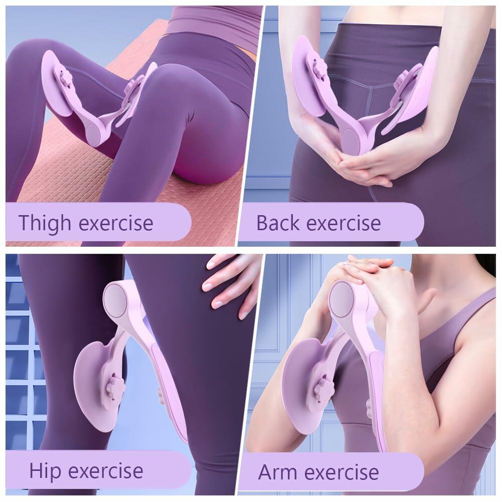 Velarionna Hip Trainer Kegel Exerciser Pelvic Floor Muscle Trainer Purple