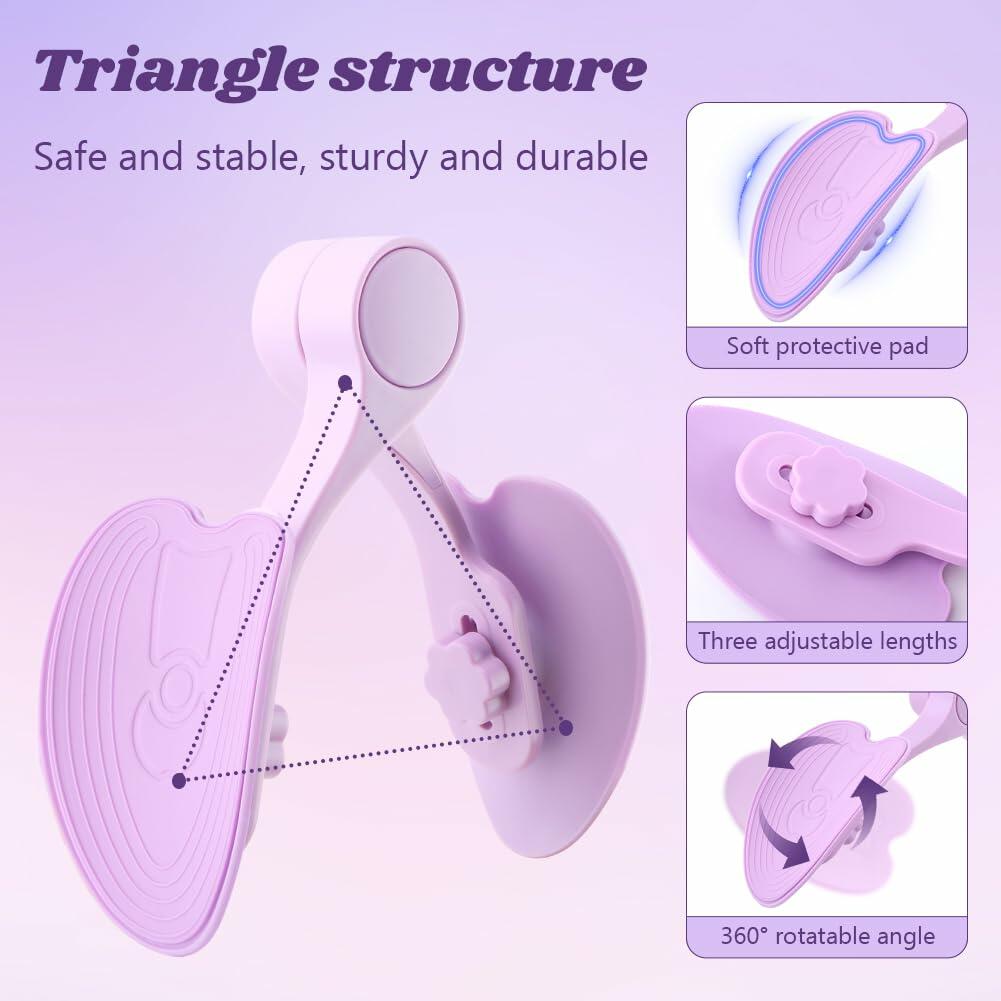 Velarionna Hip Trainer Kegel Exerciser Pelvic Floor Muscle Trainer Purple