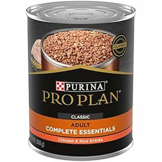 Purina Pro Plan Wet Dog Food Chicken & Rice 13oz Cans 12 Pack