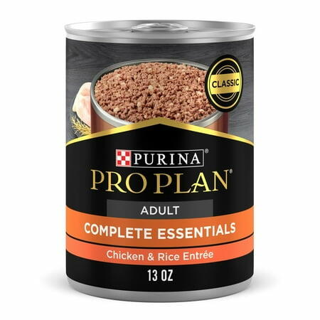 Purina Pro Plan Wet Dog Food Chicken & Rice 13oz Cans 12 Pack