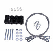 JEENDA Trailer Tailgate Lift Cables 2PCS 125542 GMNR-925 Pins 4PCS Clips