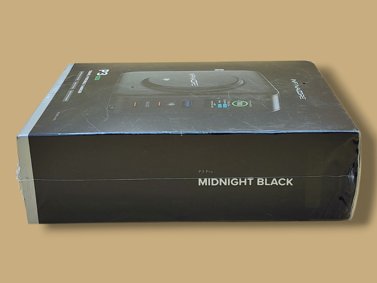 [Like New] InfinaCore P3 Pro 65W GaN 10500mAh Qi Wireless Portable Charger Black