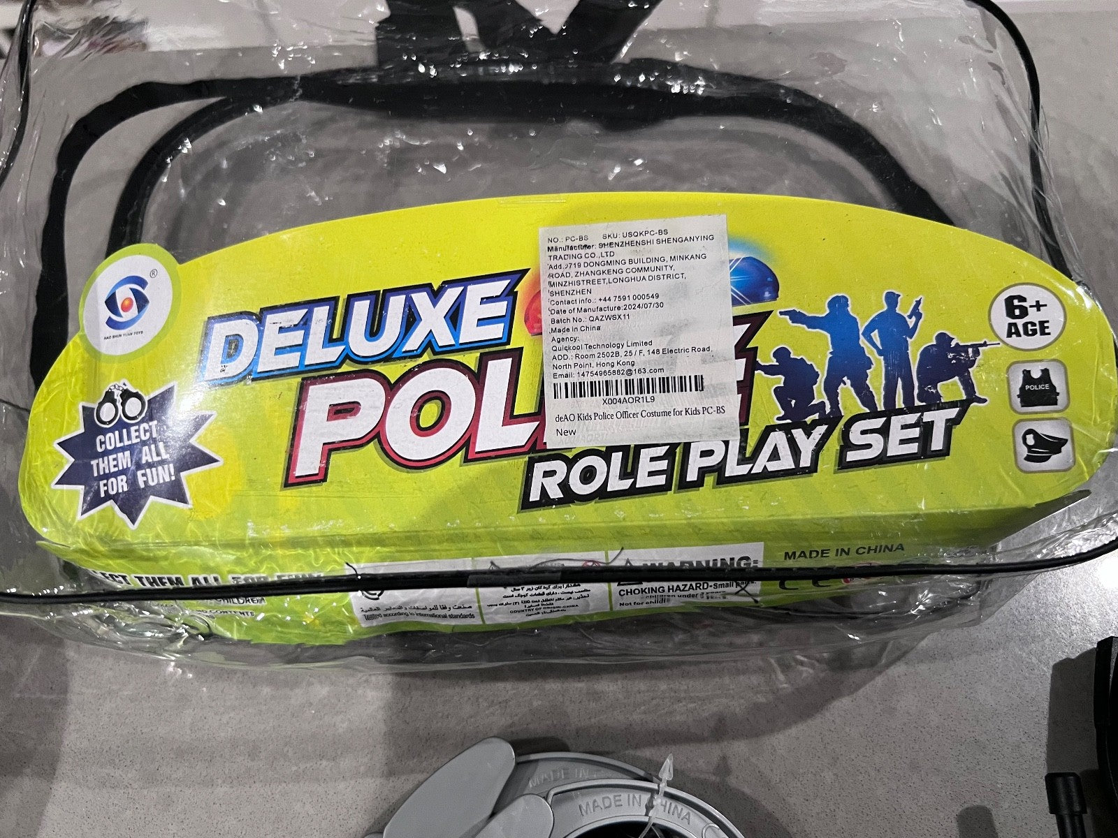 Deluxe All-In-One Police Accessories Role Play Set for Kids MPN sam-16 2025 USA