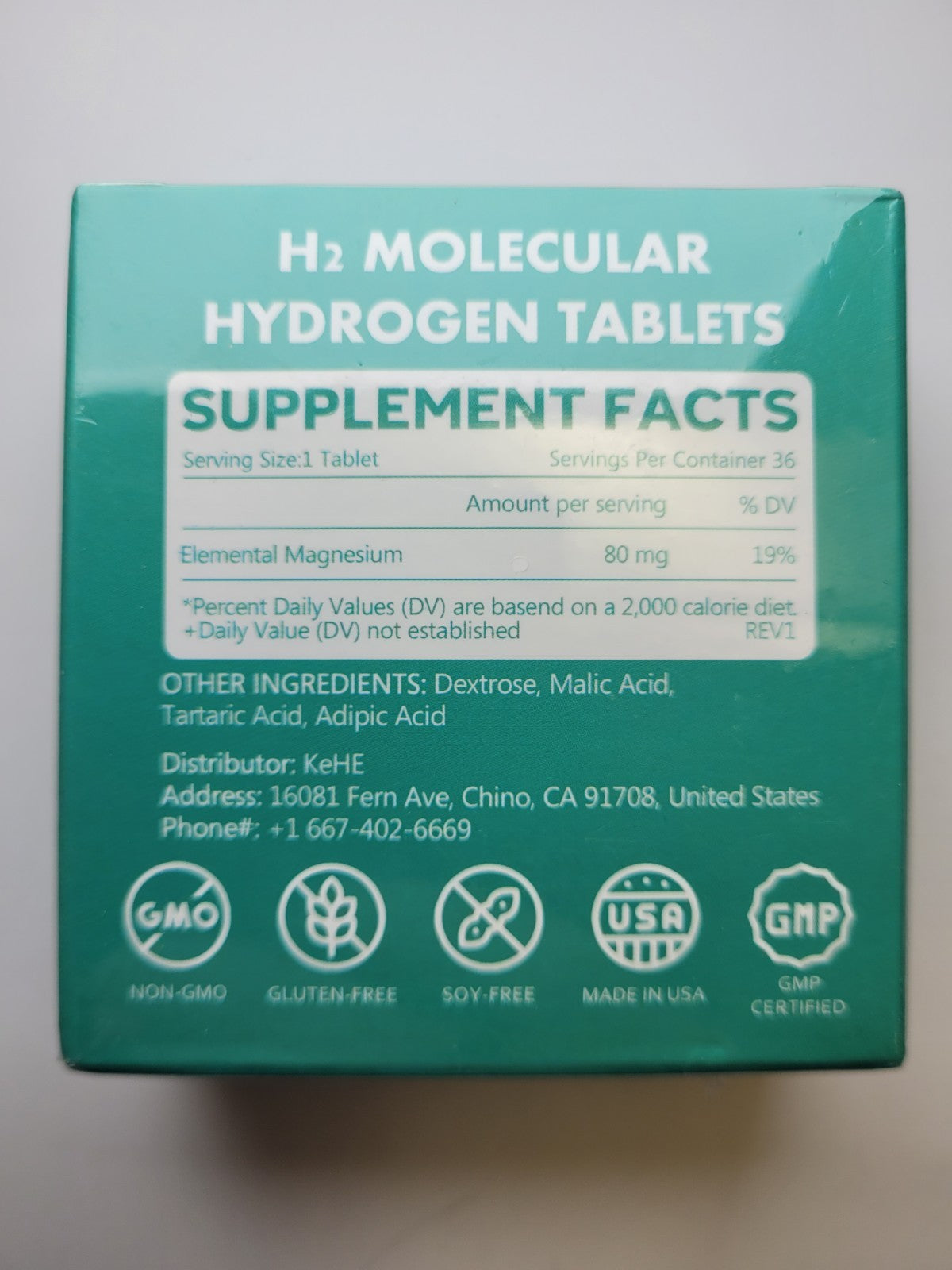 Branded Molecular Hydrogen Water Tablets H2 Boost Water Filter