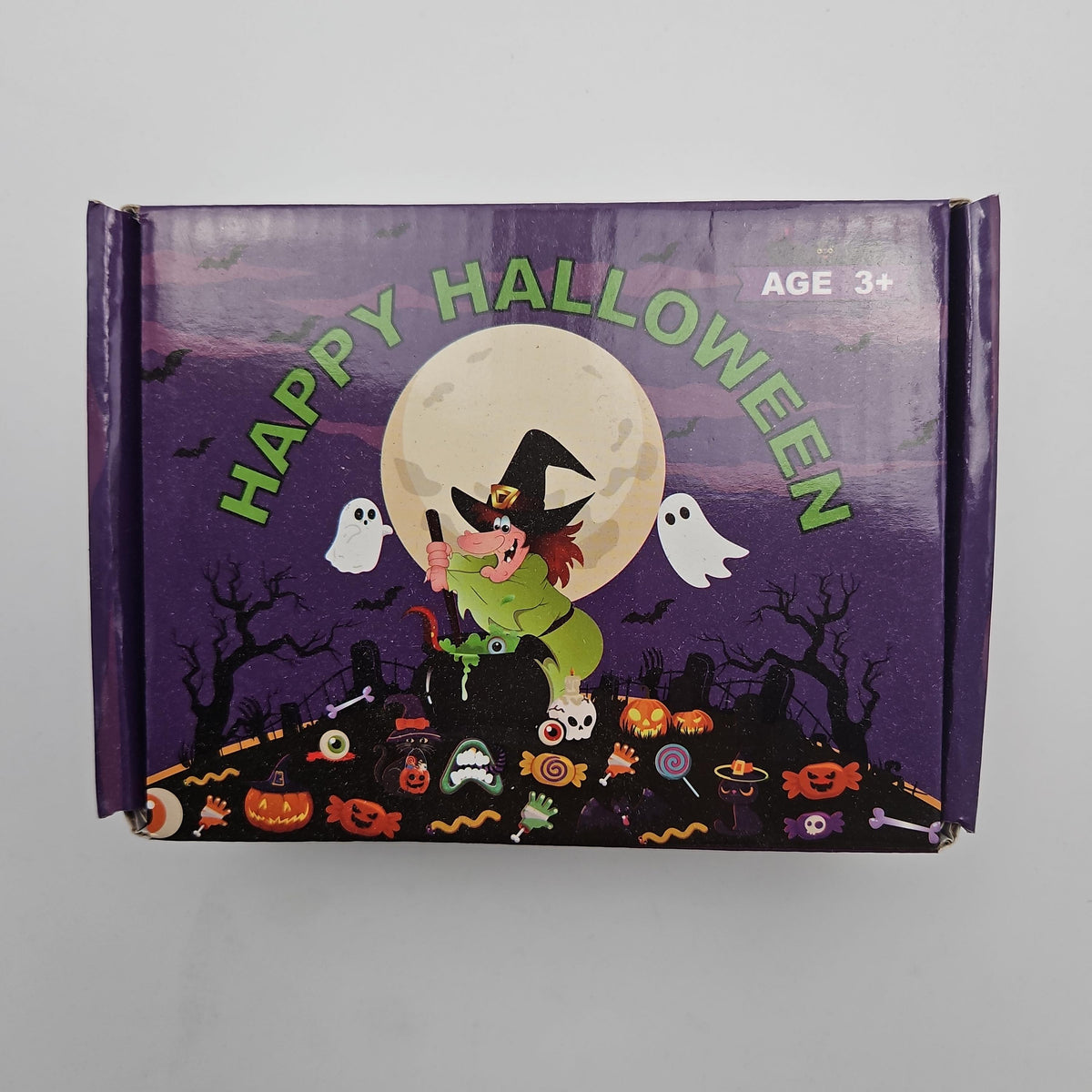 Olixmlya HANTOY-03-20 Halloween Slime Boxes, 12-Pack, Ages 3+